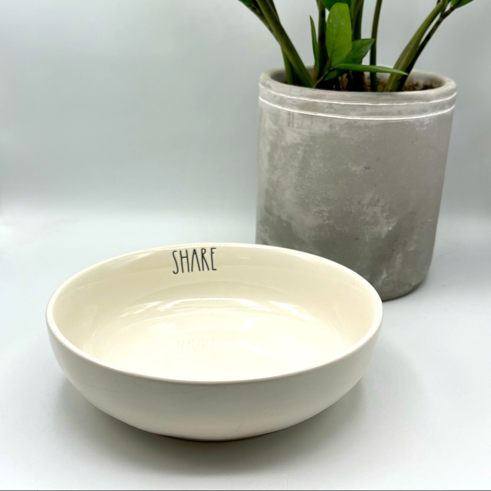 Rae Dunn SHARE large pasta bowl